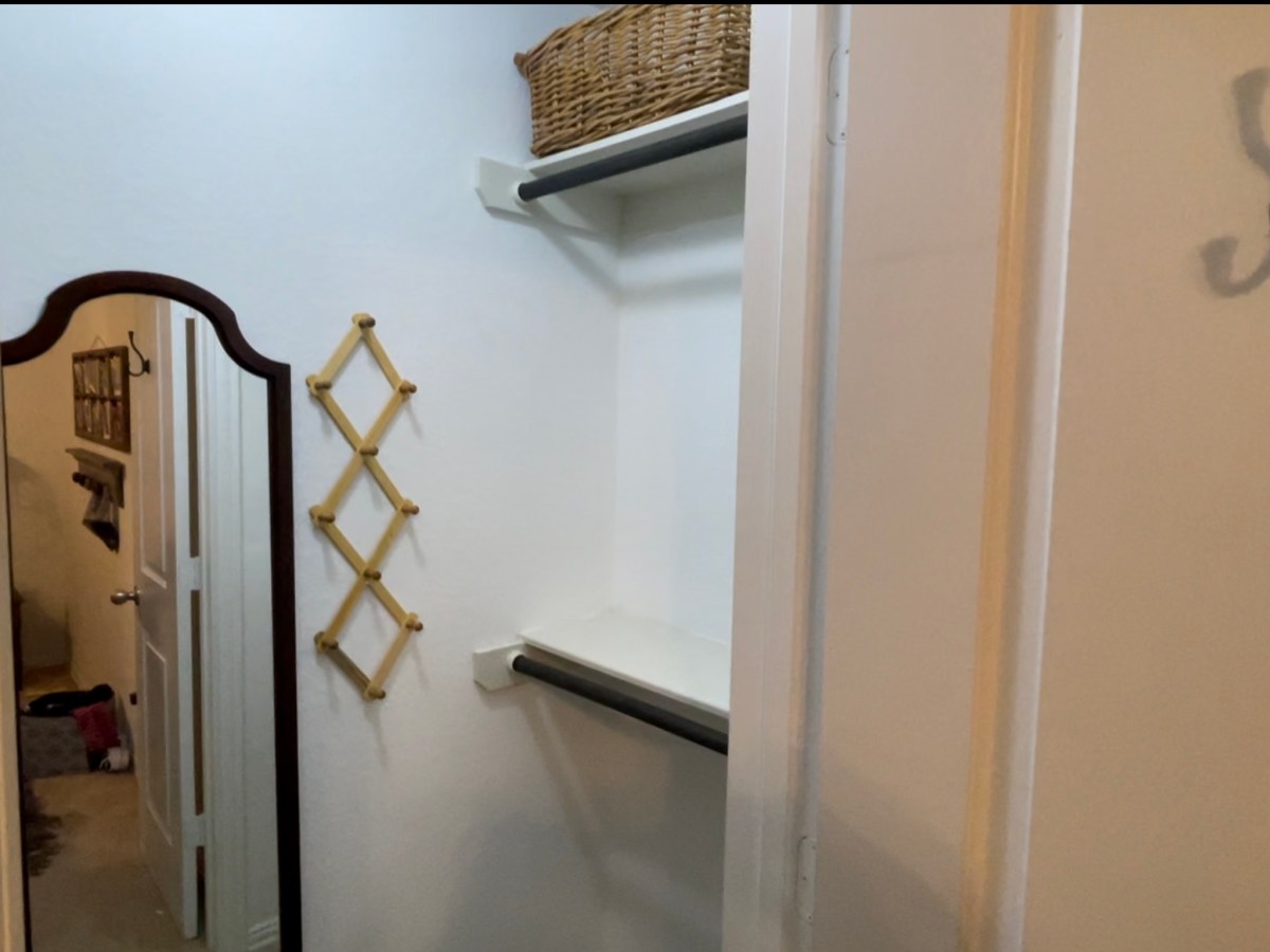 “Cottage” Closet Makeover